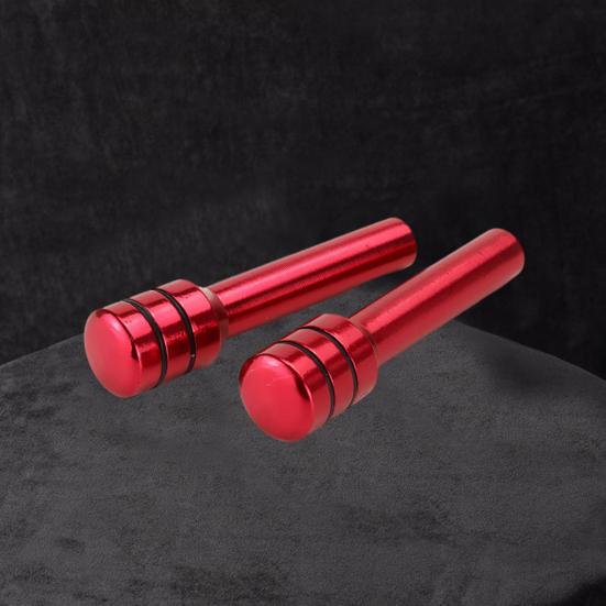 4 Pezzi Manopole Blocco Porta Auto In Alluminio Nero – Accessori Universali Per Auto, Camion E SUV Con Design Antiscivolo