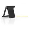 Portable Slim Phone Stand Holder Folding Plastic Pad Stand Bracket Silicone Bottom Desktop Phone Holder For