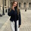 Casual Striped Blazer Coats Women 2026 Spring V Neck Scarf Lace Up Jackets Long Sleeves Coat Female Fashion High-End Formal Tailored Coat Outwear