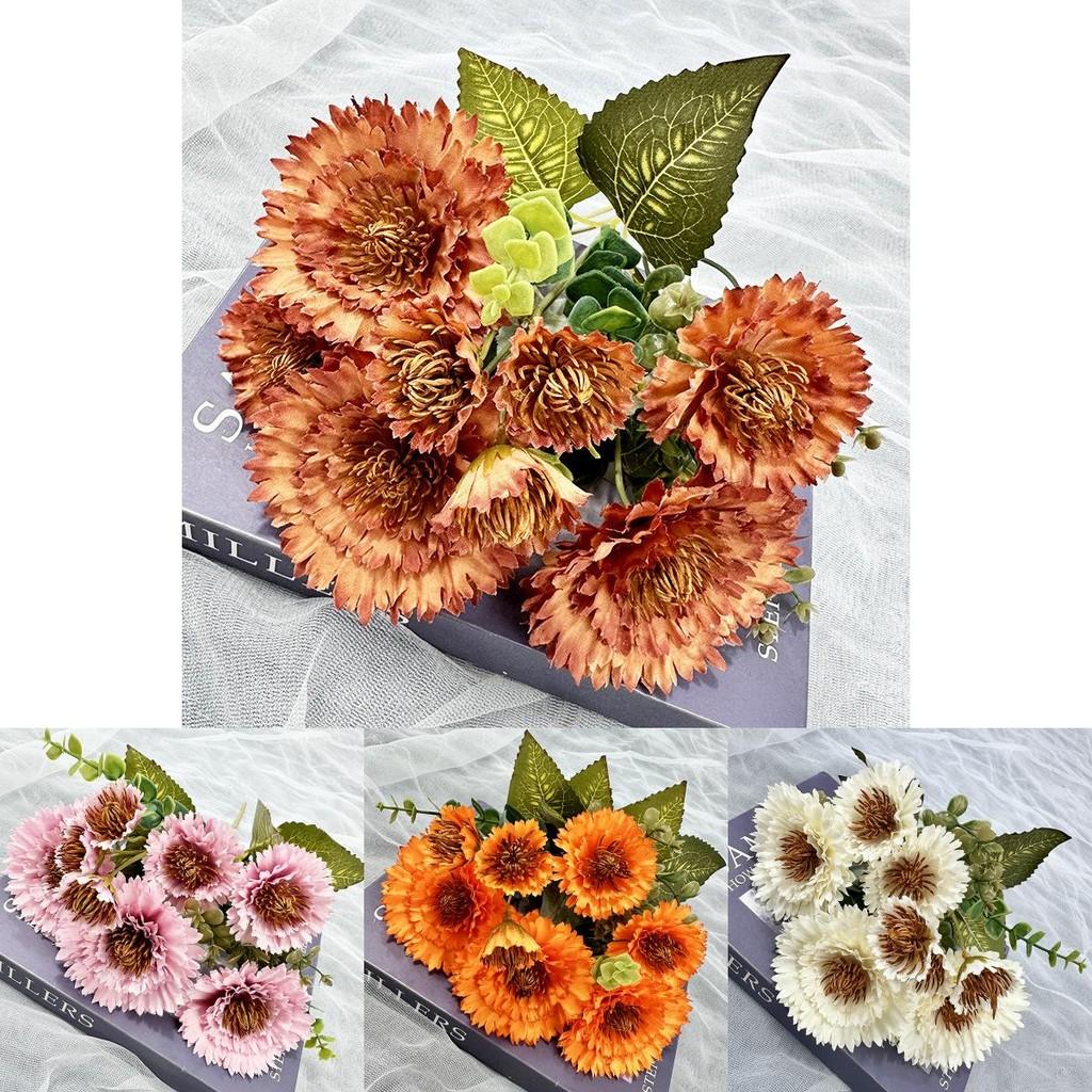 6 Künstliche Blumendekoration für Party-Event-Mittelstück mit realistischem Design