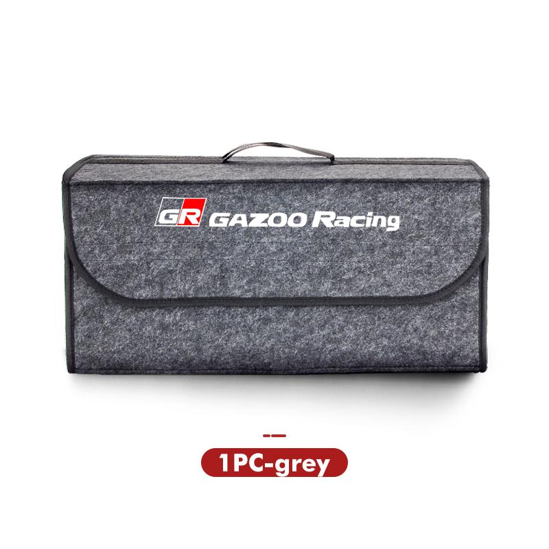 Car Trunk Storage Box Organizer Foldable Stowing Tidying Container Bag For S1 Yaris Corolla Rav4 CHR Auris Cruiser Prius JH0