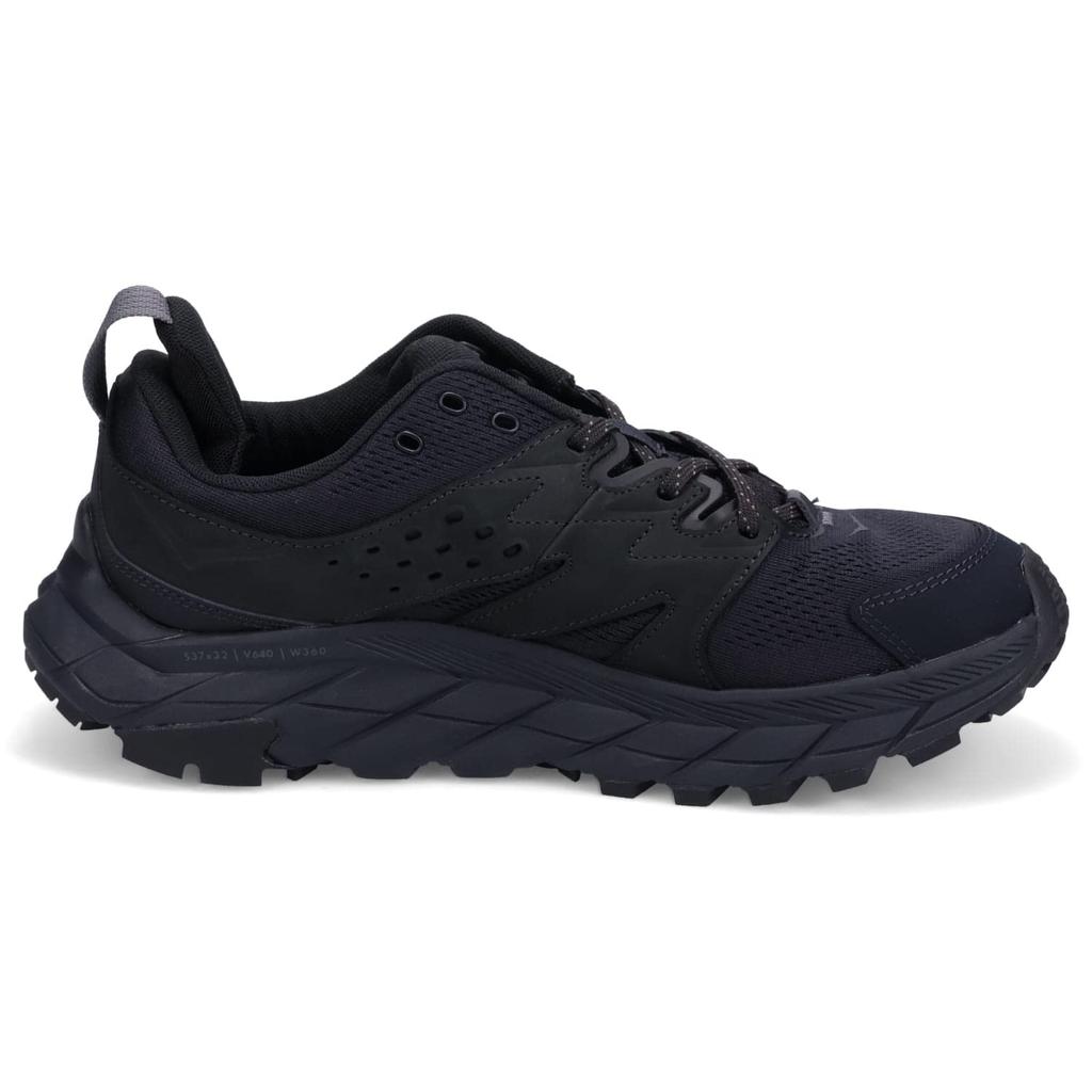 HOKA ONE ONE M Anacapa Breeze Low Size Men's Sneakers, 27.0 Cm, 1127920-BBLC BLACK/BLACK