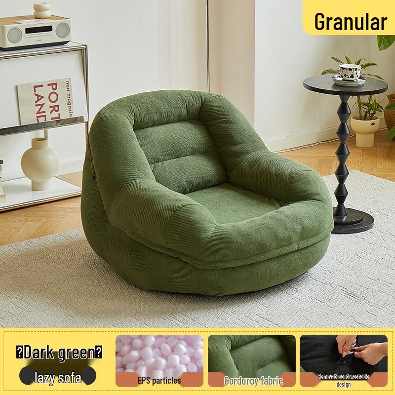 Compact Tatami Balcony Stool: Convertible Sleeper & Lounge Nest