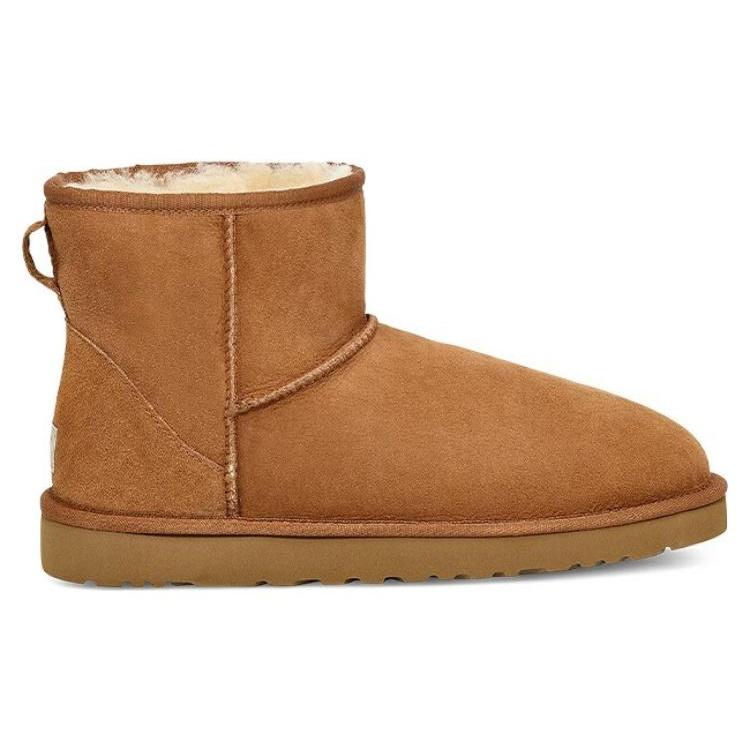 UGG Classic Mini Fleece Lined Snow Boots Men's 1002072-CHE