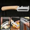 Peelers for Kitchen 2 Pieces Multi Functional Cutter Veggie Peeler with Bottle Opener for Salad Making Daily Cooking Meal
