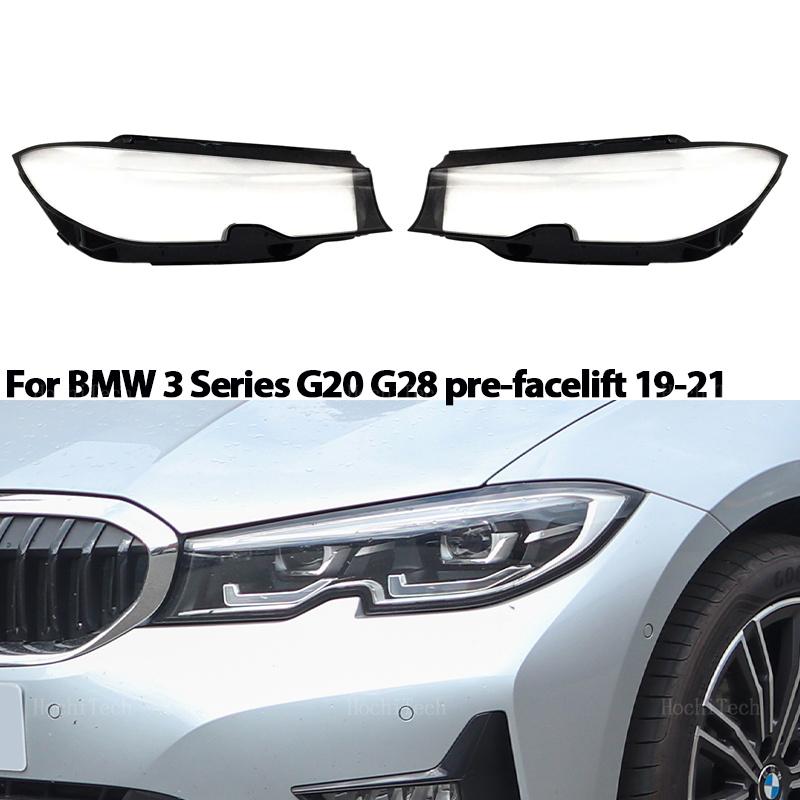 Headlamp Cover Front Head Light Lamp Transparent Lampshade Headlight Shell Cover For BMW 3 Series G20 G28 Pre-facelift 2019-2021