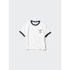 Uniqlo Japan Aerism Cotton Graphic Crewneck Tee