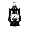 Vintage Iron Hurricane Lantern: Outdoor Kerosene Lamp & Decorative Light for Camping