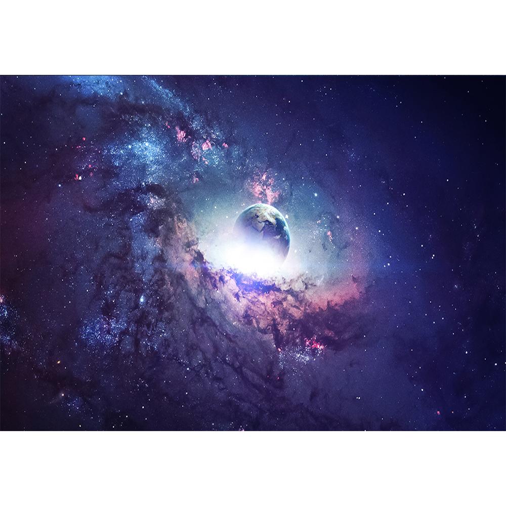 Universe Planet 3d Mural Starry Sky Wallpaper Outer Space Wall Mural For Kids Room Living Room Bedroom Wallpaper