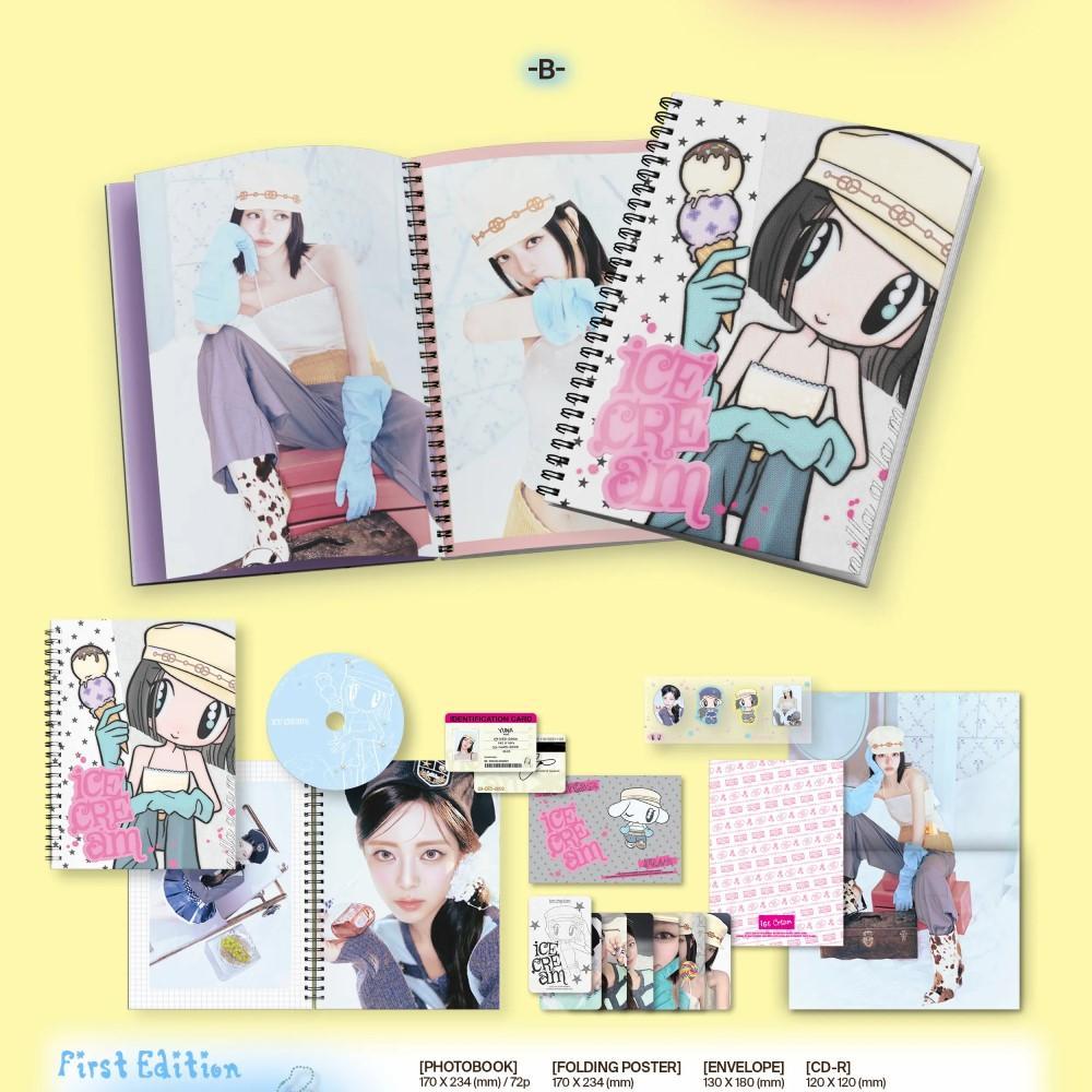 YUNA (ITZY) - [ICE CREAM] 1st Mini Album PHOTOBOOK