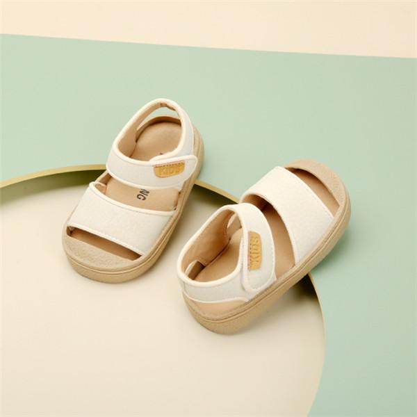 

New Summer Baby Shoes For Boys Leather Closed Toe Girls Sandals Soft Sole Non-slip Fashion Toddler Kids Sandals 15-25 23