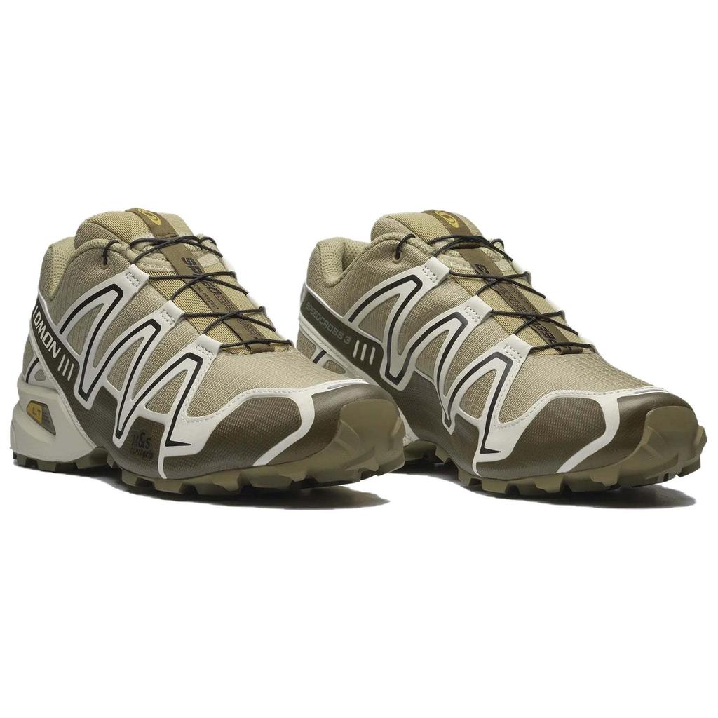 Salomon Speedcross 3 Military Olive Unisex Sneakers Green Sponge Almond-Milk L47692300