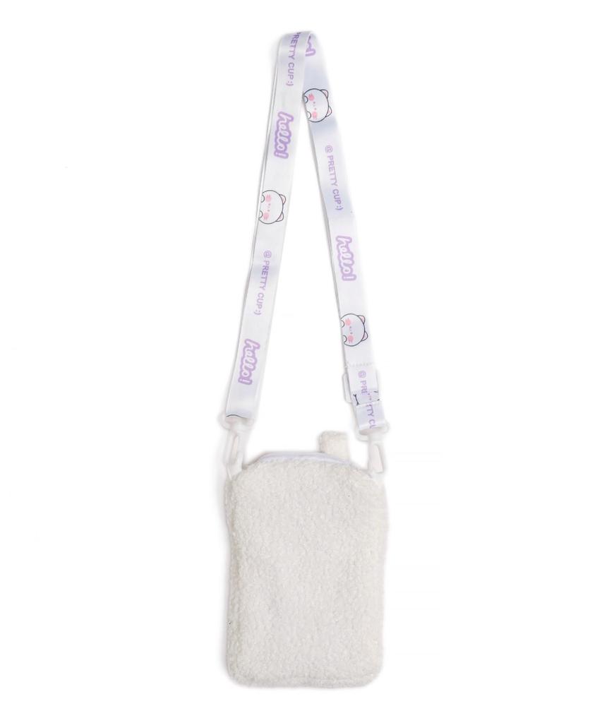 Plush Toy 10cm Plush Plush Toy Fandom Type F White [WEGO] Clothes, Toy, Outfit, Gift, Cute, Goods, Women's, (phone),