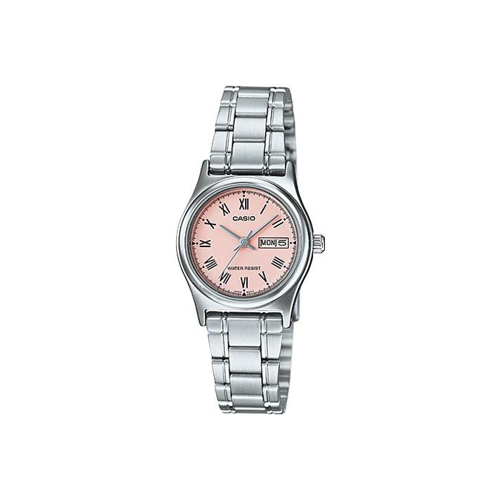 CASIO G Shock LTP V006D 4B LTP-V006D-4B Pink Watch Dial