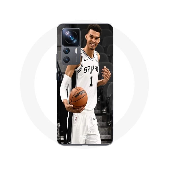 Hülle - Xiaomi - 12T Pro - San Antonio Spurs - Weich - Schwarz