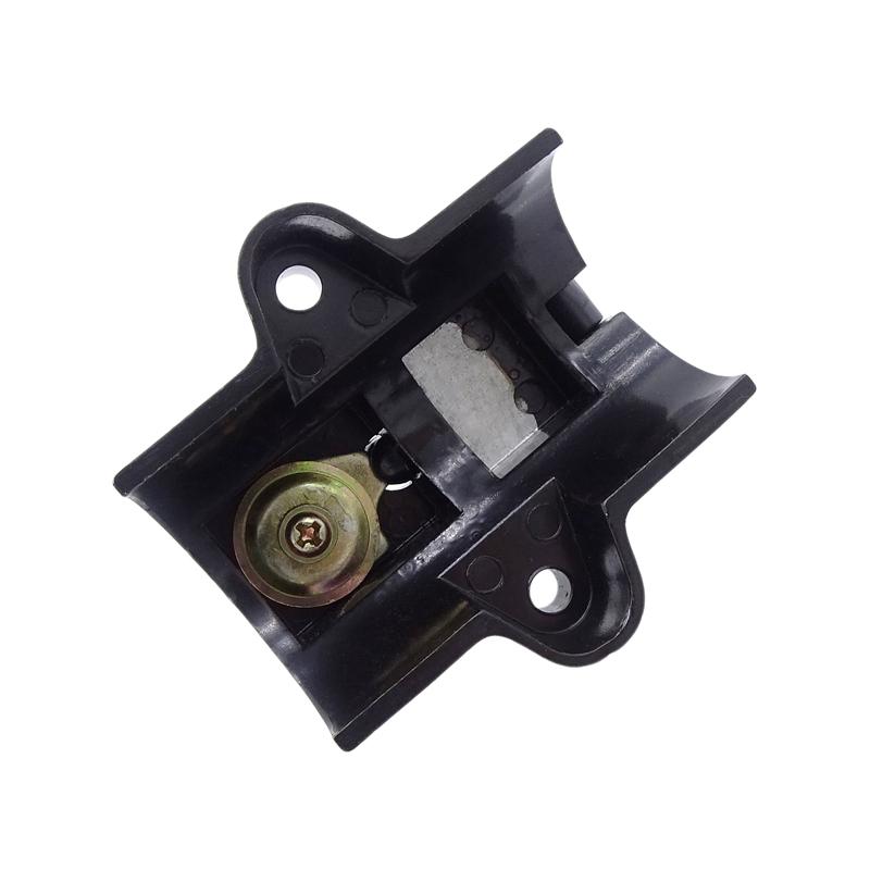 Universal Motorcycles Helmet Lock Sets for Harley 7/8" To 1-1/4"25-32mm Black/Chrome High Quality Handlebar Tube Casque Key Lock