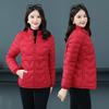 Small Padded Jacket Women's New Winter Fashion Light and Thin Large Size Padded Jacket Versatile Short Thickened Down Padded Jacket