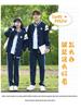 British College Style Autumn Three-Piece Baseball Jacket Set for Students