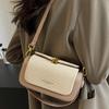 High-Grade Sense Women Small Square Bags Trendy Classic PU Leather Lady Commuter Shoulder Bag Short Handle Handbags