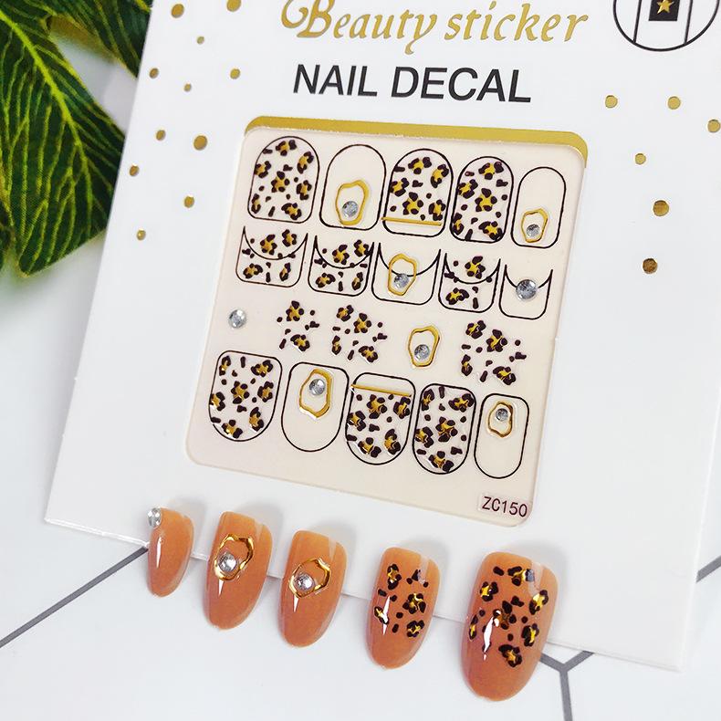 Adesivi di Bellezza Nuovi Ornamenti per Nail Art Natalizi Pupazzo di Neve Regalo di Natale Adesivi per Nail Art Adesivi 3D per Unghie