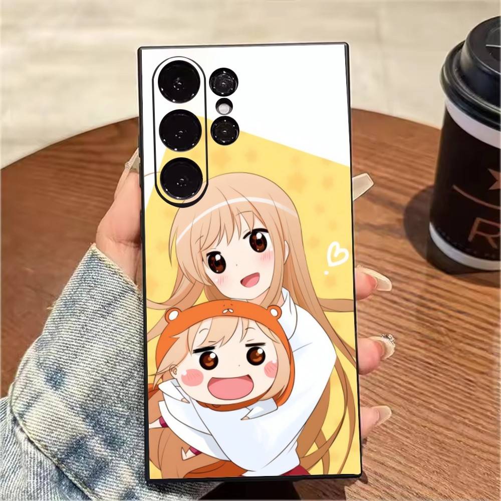 UMR Anime U-Umaru-Chan-S Phone Case For Samsung S25,S24,S21,S22,S23,S20,Ultra,S26,Plus,Fe,Note,5G Black Cover