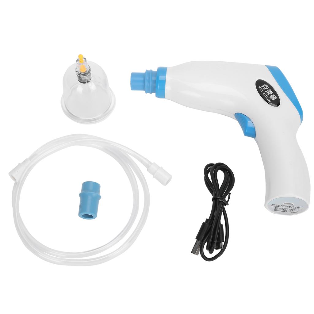 Electric Vacuum Suction Cupping Kit Lymph Drainage Pain Relief Massage Cupping Set Health Care