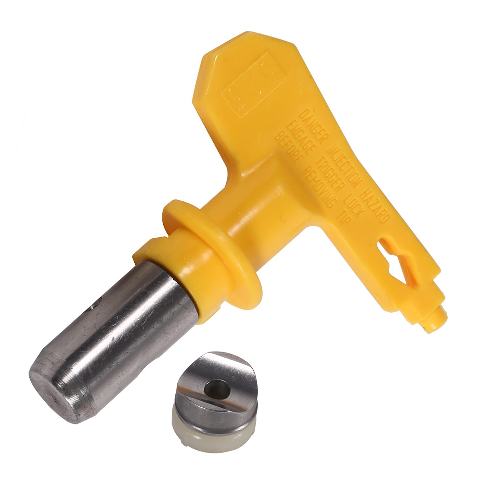 

Useful Reversible Tungsten Steel Airless Paint Spray Gun Tip Nozzle Accessoies Home Graden Tool Type 17