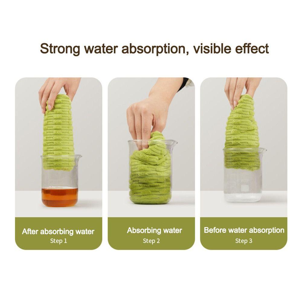 High Absorbency Kitchen Towels Reusable Cleaning Rag Multi-Purpose Tear-Towel Roll