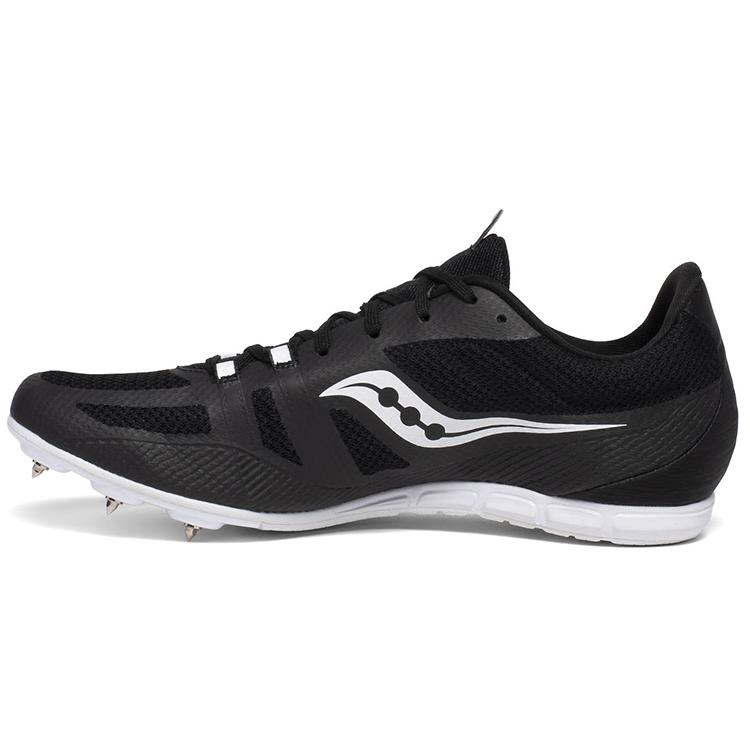 

Saucony Mesh Cushioning Lightweight Abrasion Resistant Slip Resistant Low top Running Shoes Men s Black White S29073-3 46