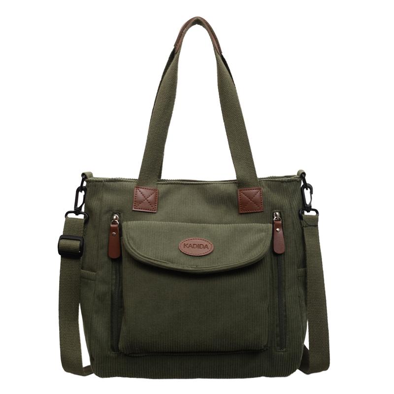 Fashion Casual Women's Shoulder Bag High Quality Tote Bag Soft Fabric Crossbody Bag Large Capacity Women's Handbags