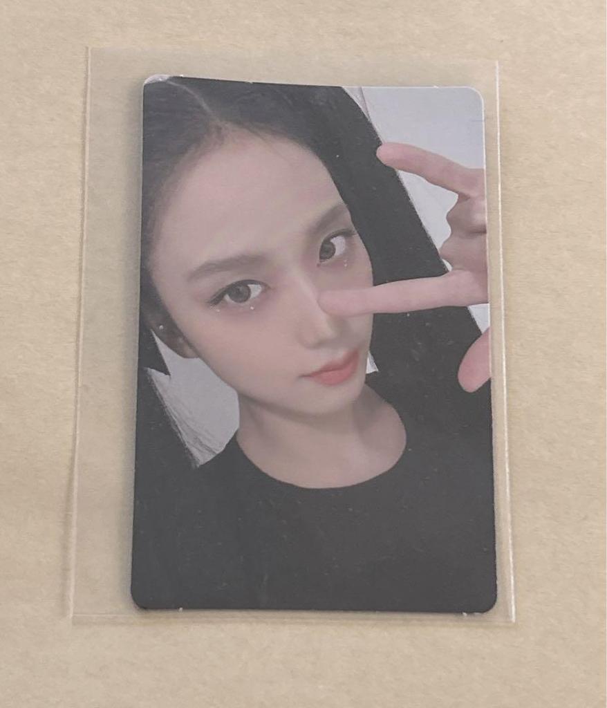 [USED] JISOO JISOO ME BLACKPINK KiT First Press Limited Edition Trading Card
