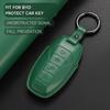 Leather Car Key Cover Case Protection Shell Keychain for BYD Tang EV600 Han EV Yuan ATTO 3 Song PLUS Pro MAX DMI Qin Dolphin