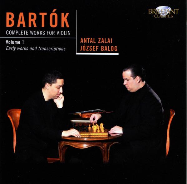 

CD B.BARTOK - COMPLETE WORKS FOR VIOLIN VOL.1 9236 Brilliant Class 2011 Germany Classical Used