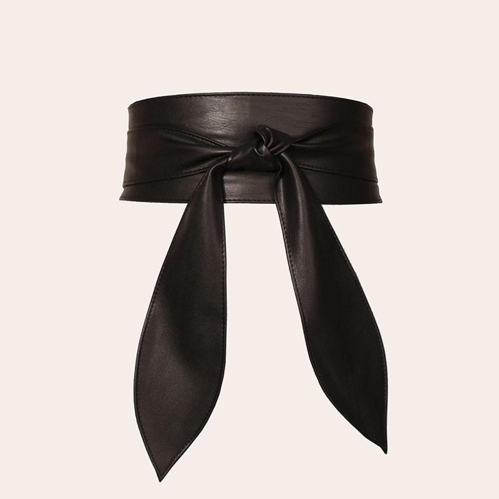 Cinch Belt Elegant Wide Pu Belt Corset Waist Belt Versatile For Women Waist Dress