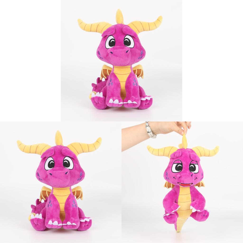 Spyro The Dragon Plush Toy Soft Stuffed Animal For Kids And Collectors