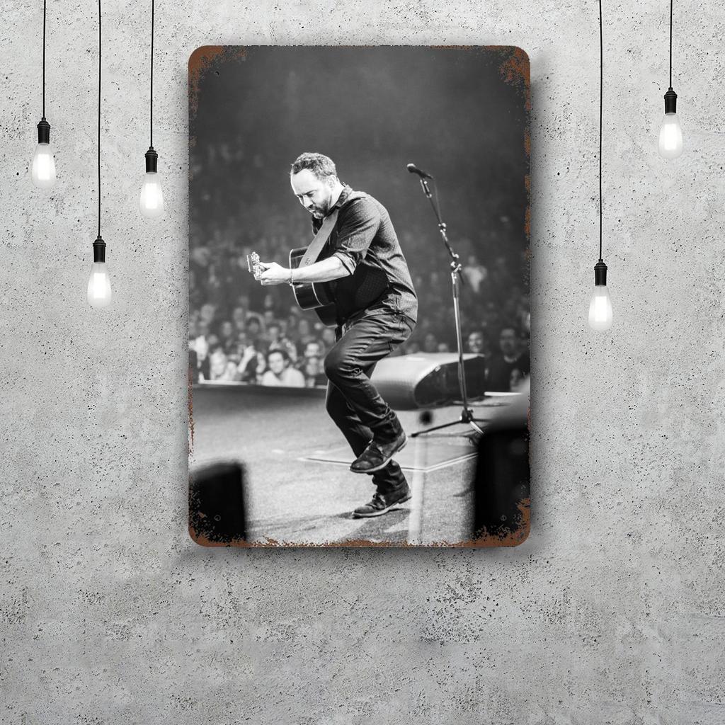 Dave Matthews Band Metallschilder Wanddeko Vintage Blechschilder Captain Metallposter Dekor für Bar Pub Club Wanddekoration