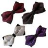 [BUBU Ohana] Bow Tie Set - Hook-type, Easy To Wear, Adjustable Length, Lightweight, Formal Accessory for Men, Suitable for Spring, Summer, Autumn,