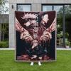 Custom Size Anime Woven Blanket Soft Home Cover Blanket for Couch Bed and Chair