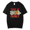 Money Talks The Power of The Us Dollar Print Tshirt Women Unisex Casual Loose Funny Simple Round Neck Short Sleeve Top Tshirt