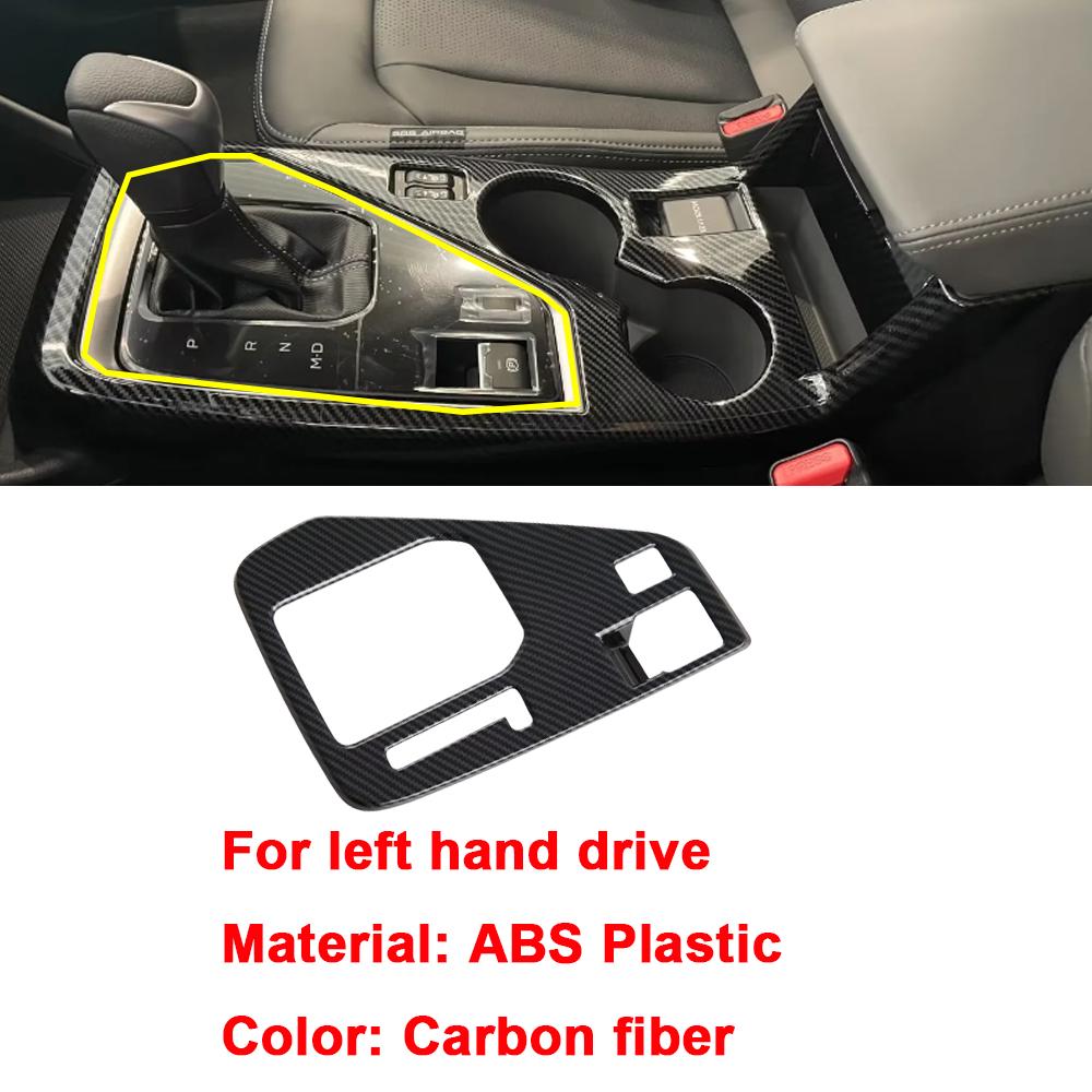 For Subaru Crosstrek XV  2024 2025 Car ABS Shift Knob Armrest Box Cover Light Switch Vent Outlet Frame Trim Body Accessories