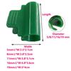 10Pcs Shading Frame Support Greenhouse Film Clamps Shed Row Cover Garden Tarpaulin Clamp