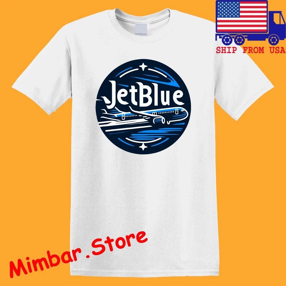 JetBlue Airbus Men s White Size S-5XL 3XL