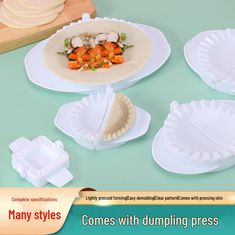 Blumenförmiges Knödel-Maker-Set - Einfaches Küchenwerkzeug für perfekte Knödelhüllen