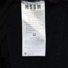 MSGM Long Sleeve Sweat Trainer 14 Black Series Back Brushed Kid's Used