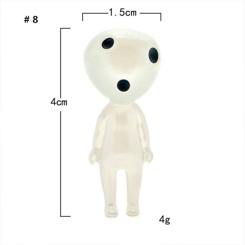 Enchanting Mini Mononoke Luminous Tree Elves Doll Ornament For Micro Landscape Bonsai