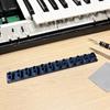 DP380 Digital Piano Key Contact Replacement, Flexible Molded Component with 12 Raised Contact Sections in a Continuous Keyboard Repair Assembly