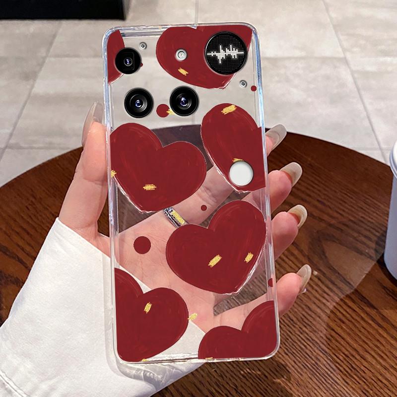 Casing For Nothing Phone (3) Case For Phone3 Back Cover Aesthetic Fashion Cute Cat Cartoon Transparent Soft Silicone Phone Case