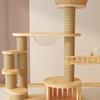 Ziban Home Giant Cat Tree with Condo & Scratching Post