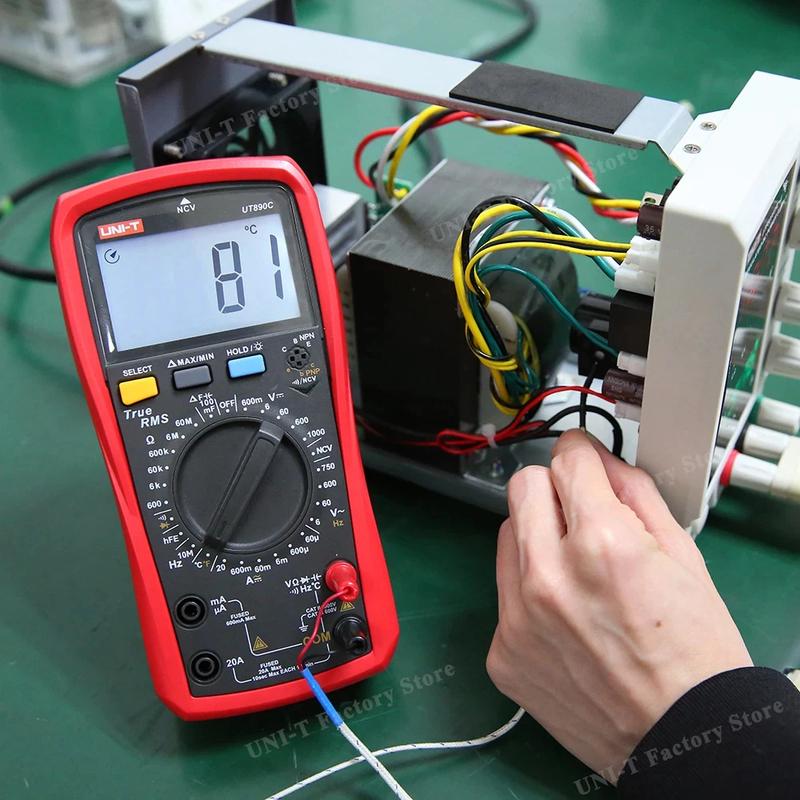 Professional Digital Multimeter UNI-T UT890C UT89X UT89XD UT105+ UT107+ UT61B+ UT61D+ UT61E+ Voltmeter Ammeter Electric Tester