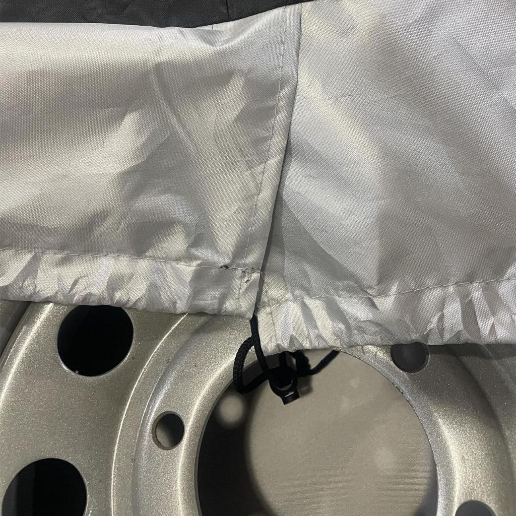 Silver Coated 210D Half-Pack Spare Tire Dust Storage Cover